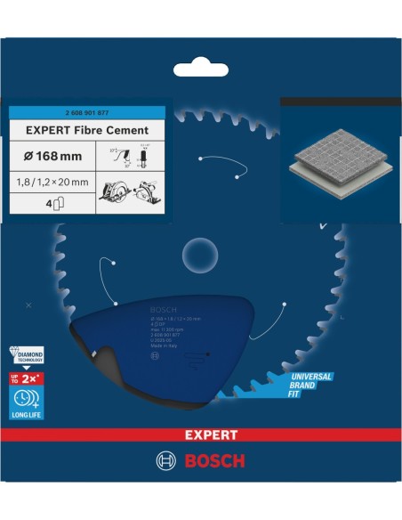 BOSCH 2608669254 Cuchilla para cortar Wood AII 65 APC, Starlock (65 x 40mm)