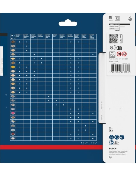 BOSCH 2608669254 Cuchilla para cortar Wood AII 65 APC, Starlock (65 x 40mm)