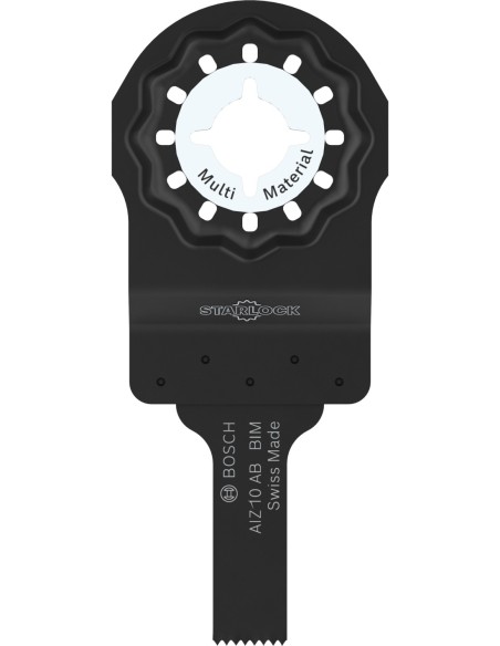 BOSCH 2608669253 Cuchilla para cortar materiales múltiples AIZ 10 AB, Starlock (10 x 25mm)