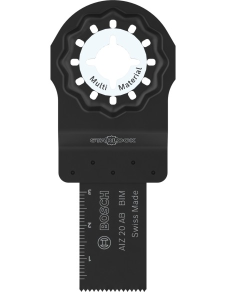 BOSCH 2608669251 Cuchilla para cortar materiales múltiples AIZ 20 AB, Starlock (20 x 30mm)