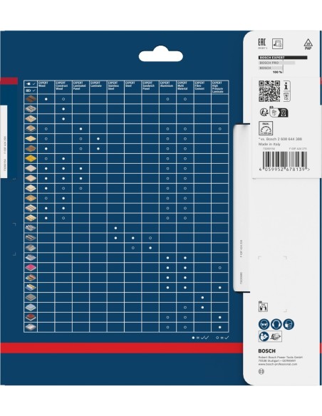 BOSCH 2608669251 Cuchilla para cortar materiales múltiples AIZ 20 AB, Starlock (20 x 30mm)