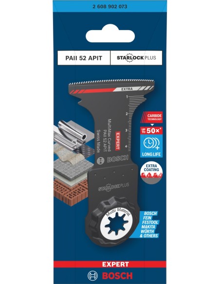 BOSCH 2608669272 Cuchilla para cortar plásticos AIZ 28 SC, Starlock (28 x 40mm)