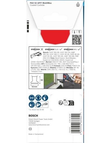 BOSCH 2608669272 Cuchilla para cortar plásticos...