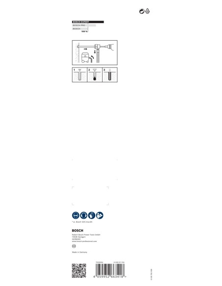 BOSCH 2608669247 Cuchilla para cortar Wood AIZ 32 EPC, Starlock (32 x 60mm)