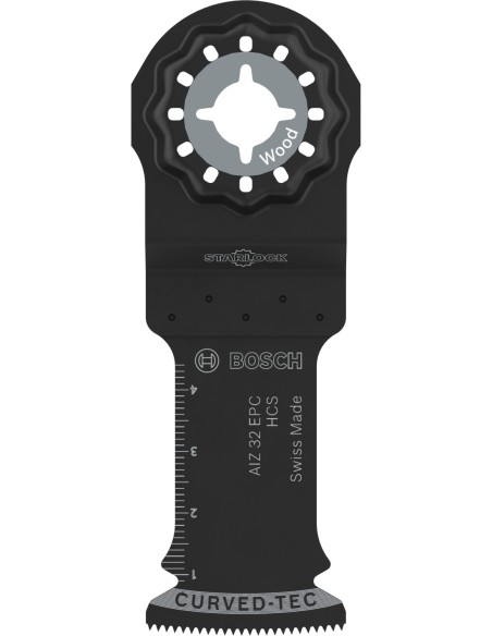 BOSCH 2608669249 Cuchilla para cortar Wood AIZ 32 EPC, Starlock (32 x 50mm) (10 uds.)