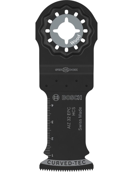 BOSCH 2608669248 Cuchilla para cortar Wood AIZ 32 EPC, Starlock (32 x 50mm) (5 uds.)