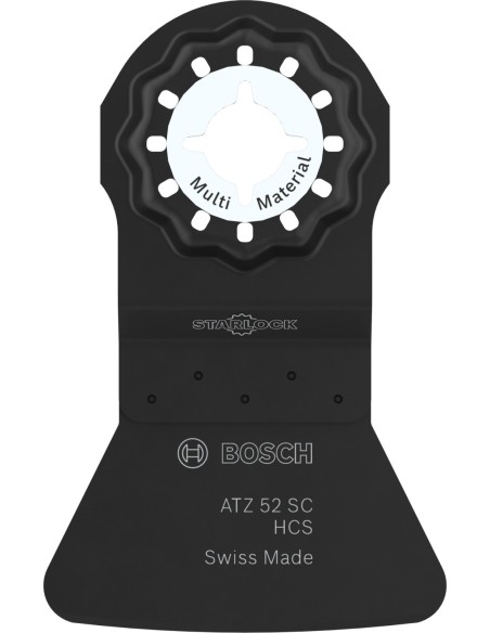 BOSCH 2608669269 Cuchilla para cortar materiales múltiples ATZ 52 SC, Starlock (52 x 26mm) (10 uds.)