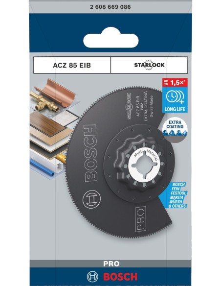 BOSCH 2608594531 Sierra de corona para madera y placas de yeso con avellanador (68 x 30mm)
