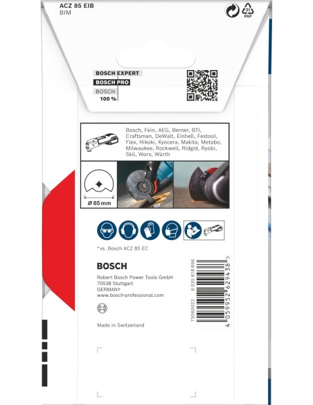 BOSCH 2608594531 Sierra de corona para madera y placas de yeso con avellanador (68 x 30mm)