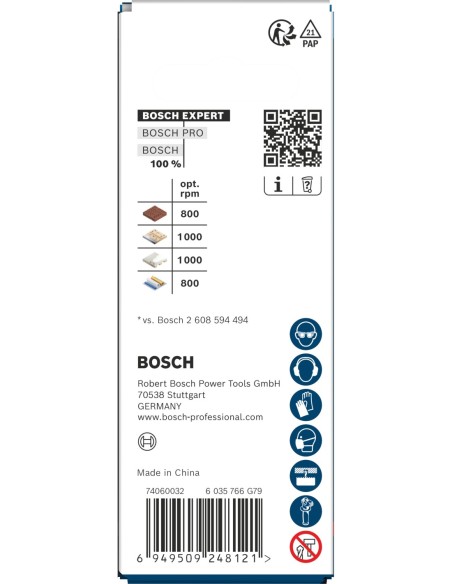 BOSCH 2608901912 Sierra de corona EXPERT Construction Material Power Change Plus (Ø19 x 60 mm)