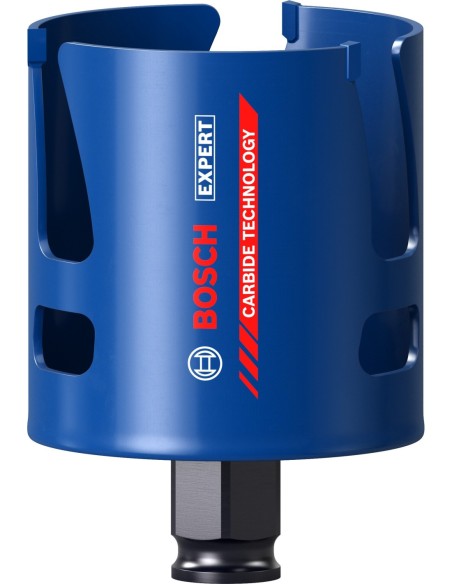 BOSCH 2608901927 Sierra de corona EXPERT Construction Material Power Change Plus (Ø60 x 60 mm)