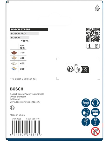 BOSCH 2608901931 Sierra de corona EXPERT Construction Material Power Change Plus (Ø68 x 60 mm)