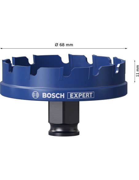 BOSCH 2608901959 Sierra de corona EXPERT Sheet Metal Power Change Plus (Ø35 x 5 mm)