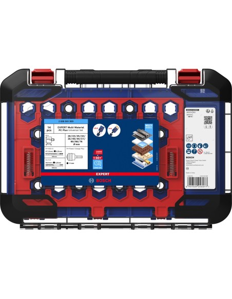 BOSCH 2608901904 Sierra de corona EXPERT Multi Material Power Change Plus (Ø127 x 60 mm)