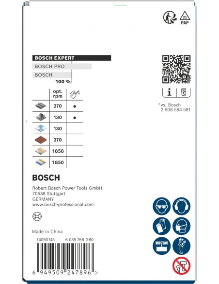 BOSCH 2608901890 Sierra de corona EXPERT Multi Material Power Change Plus (Ø60 x 60 mm)