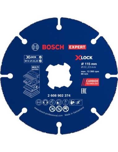 BOSCH 2608902374 Disco de corte EXPERT Carbide...