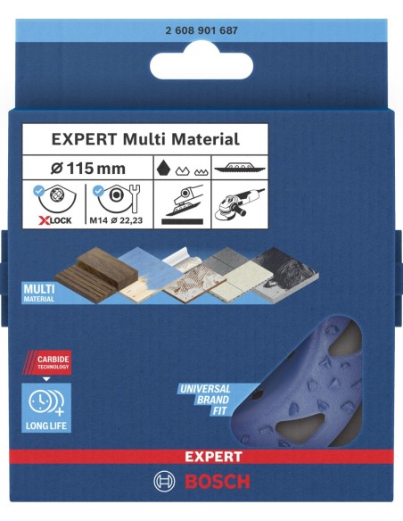 BOSCH 2608669095 Set para electricista y placas de yeso (5 uds.)