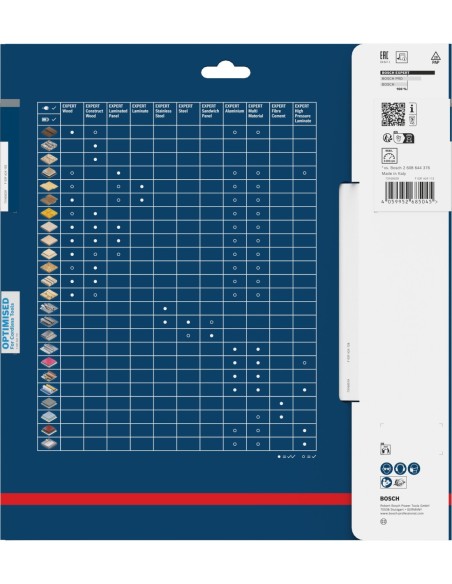 BOSCH 2608902073 EXPERT MultiMax PAII 52 APIT Hoja de corte de inmersión (52 x 50 mm)