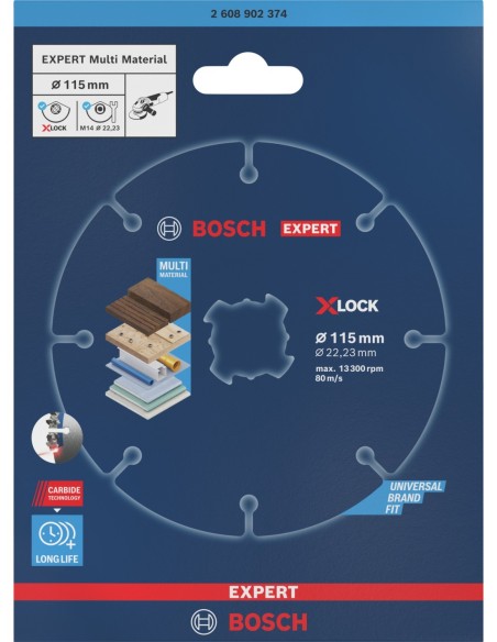 BOSCH 2608902307 Broca EXPERT HEX-9 Hard Ceramic (Ø6 x 90 mm)