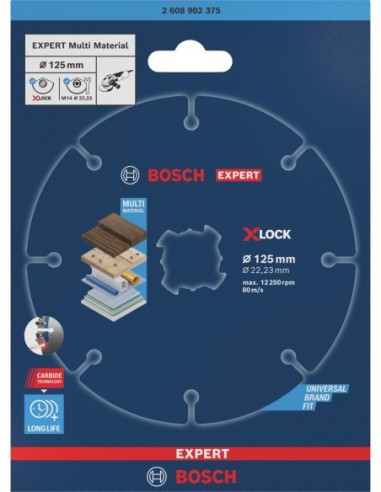 BOSCH 2608902309 Broca EXPERT HEX-9 Hard...