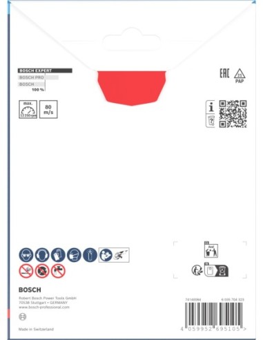 BOSCH 2608902309 Broca EXPERT HEX-9 Hard...