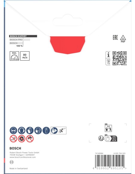 BOSCH 2608902309 Broca EXPERT HEX-9 Hard Ceramic (Ø8 x 90 mm)