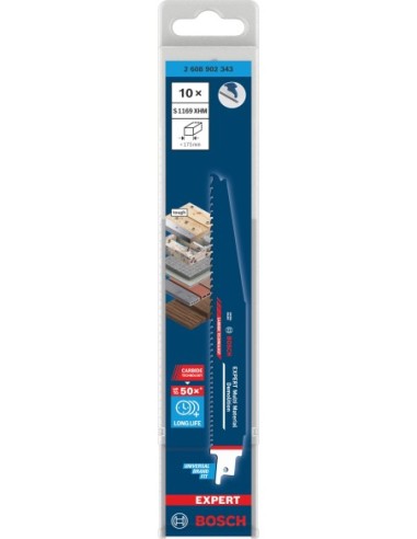 BOSCH 2608902257 Broca EXPERT HEX-9 Multi...