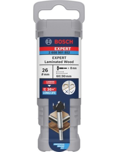 BOSCH 2608901855 Broca de corte para bisagras...