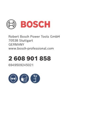 BOSCH 2608901861 Broca de corte para bisagras...