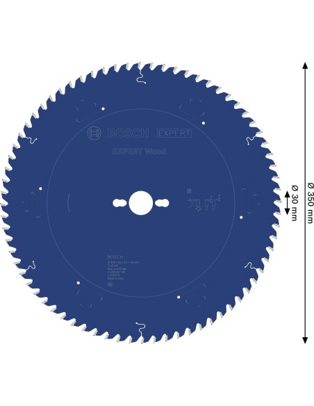 BOSCH 2608902127 Hoja de sierra circular EXPERT Laminated Panel cordless (165 x 1,8/1,2 x 20mm) T48
