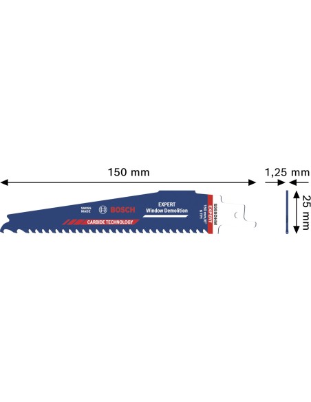 BOSCH 2608902194 Hoja de sierra circular EXPERT Laminated Panel (250 x 3,2/2,2 x 30mm) T80