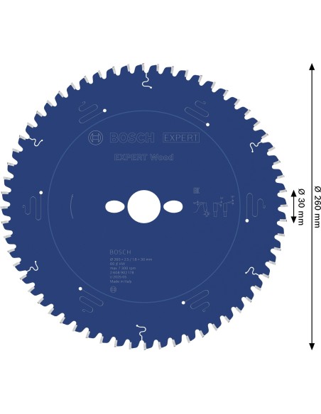 BOSCH 2608902074 EXPERT MAII 32 AIT MetalMax Hoja de corte de inmersión (32 x 70 mm)