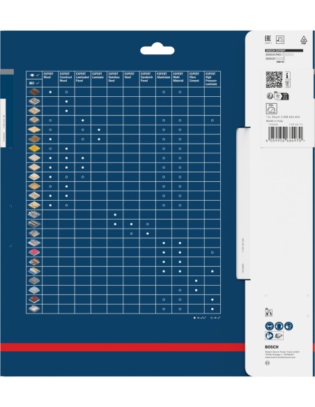 BOSCH 2608902068 EXPERT PAIZ 32 AIT MetalMax Hoja de corte de inmersión (32 x 55 mm)