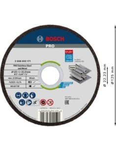 BOSCH 2608902452 Disco de lija para láminas EXPERT... 2