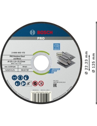 BOSCH 2608902453 Disco de lija para láminas...