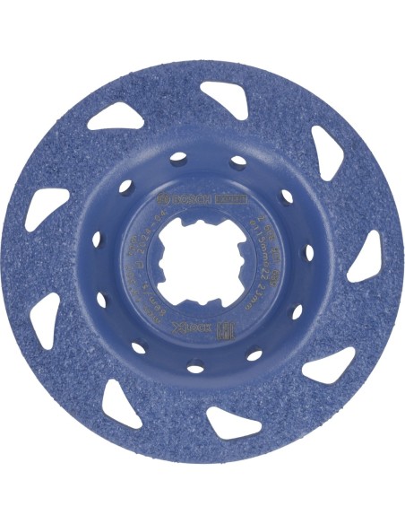 BOSCH 2608901689 Cabeza de desbaste de carbide EXPERT Multi Material fina, inclinada, X-LOCK (115 x 22,23mm)