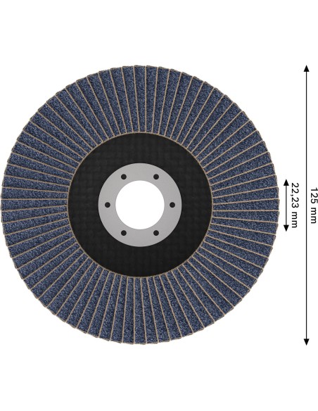 BOSCH 2608901689 Cabeza de desbaste de carbide EXPERT Multi Material fina, inclinada, X-LOCK (115 x 22,23mm)