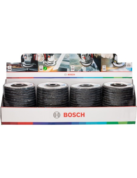 BOSCH 2608901688 Cabeza de desbaste de carbide EXPERT Multi Material media, inclinada, X-LOCK (115 x 22,23mm)