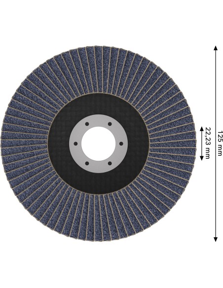 BOSCH 2608901688 Cabeza de desbaste de carbide EXPERT Multi Material media, inclinada, X-LOCK (115 x 22,23mm)