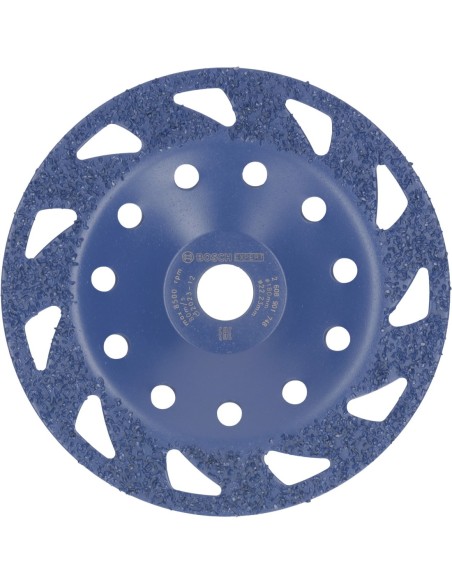 BOSCH 2608901748 Cabeza de desbaste de carbide EXPERT Multi Material media, plana (180 x 22,23mm)