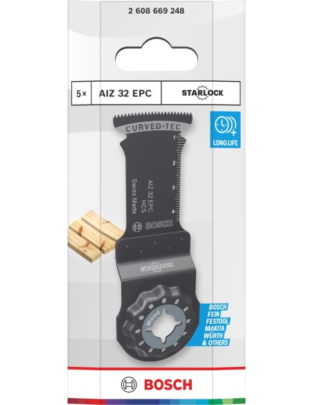 BOSCH 2608901750 Cabeza de desbaste de carbide EXPERT Multi Material media, inclinada (180 x 22,23mm)