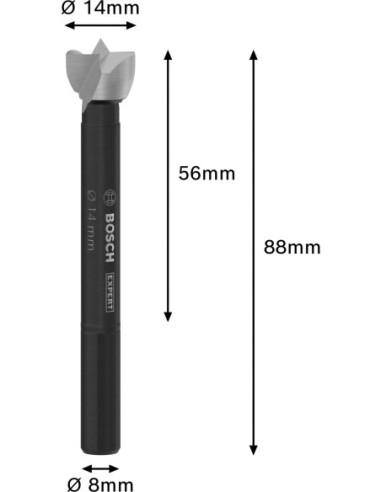 BOSCH 2608901830 Broca Forstner EXPERT Wood...