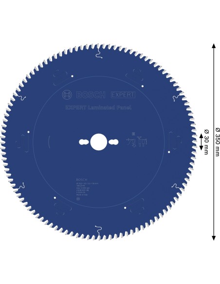 BOSCH 2608902140 Hoja de sierra circular EXPERT Wood cordless (Ø140 x 1,8/1,3 x 20 mm) T42