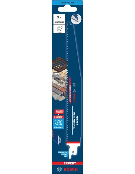 BOSCH 2608902218 Hoja de sierra circular EXPERT Wood (Ø165 x 1,8/1,3 x 20 mm) T48