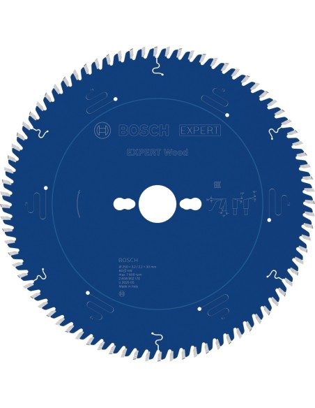 BOSCH 2608902170 Hoja de sierra circular EXPERT Wood (Ø250 x 3,2/2,2 x 30 mm) T80