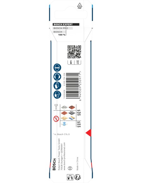 BOSCH 2608902170 Hoja de sierra circular EXPERT Wood (Ø250 x 3,2/2,2 x 30 mm) T80