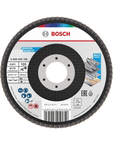 BOSCH 2608626128 Disco de láminas X451 (115 x...