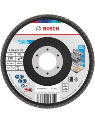 BOSCH 2608626126 Disco de láminas X451 (115 x...