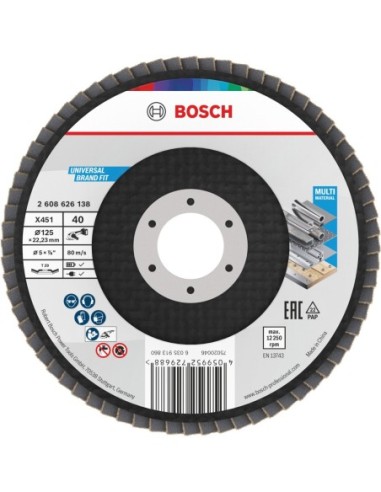 BOSCH 2608626138 Disco de láminas X451 (125 x...