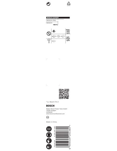 BOSCH 2608669279 Cuchilla para cortar Wood MAII...